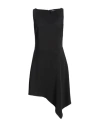 Dsquared2 Sleeveless Crepe Dress In Black