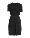 Dsquared2 Woman Mini Dress Black Size 2 Polyester, Elastane