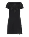 Dsquared2 Woman Mini Dress Black Size 8 Polyester In Black