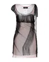 Dsquared2 Short Dresses In Black