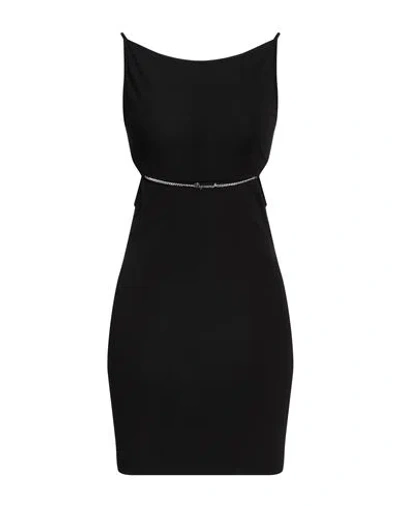 Dsquared2 Woman Mini Dress Black Size M Viscose