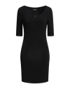 Dsquared2 Woman Mini Dress Black Size M Viscose In Black