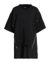 Dsquared2 Woman Mini Dress Black Size S Cotton, Elastane In Black