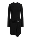 Dsquared2 Woman Mini Dress Black Size S Viscose In Black