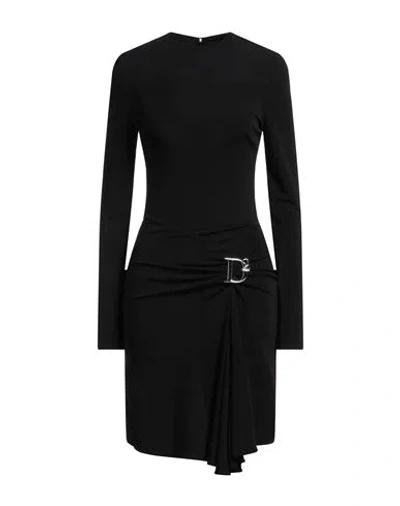 Dsquared2 Woman Mini Dress Black Size S Viscose