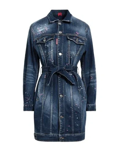 Dsquared2 Short Dresses In Blue