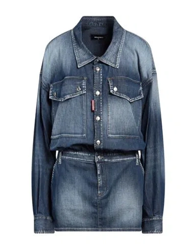 Dsquared2 Jeans Shirt In Blue