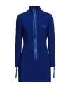 Dsquared2 Woman Mini Dress Bright Blue Size 6 Polyester