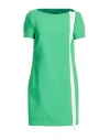 Dsquared2 Woman Mini Dress Green Size 6 Polyester, Polyurethane
