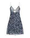 Dsquared2 Short Dresses In Blue