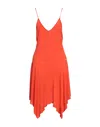 Dsquared2 Short Dresses In Orange