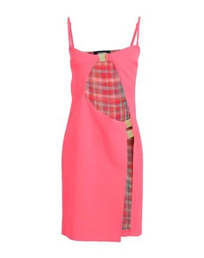Dsquared2 Woman Mini Dress Pink Size 2 Polyester In Pink
