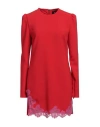 Dsquared2 Woman Mini Dress Red Size 8 Polyester, Polyurethane, Cotton, Polyamide In Red