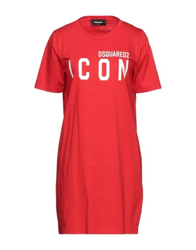 Dsquared2 Short Dresses In Red