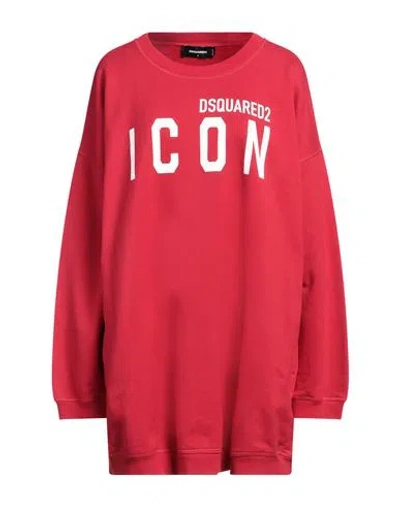 Dsquared2 Woman Mini Dress Red Size Xs Cotton