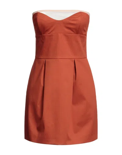 Dsquared2 Short Dresses In Red