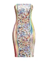 Dsquared2 Woman Mini Dress White Size L Viscose In White