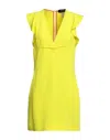 Dsquared2 Short Dresses In Yellow