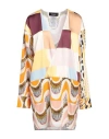 Dsquared2 Woman Short Dress Yellow Size 8 Polyester In Yellow