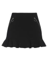 Dsquared2 Woman Mini Skirt Black Size 6 Polyester, Polyurethane