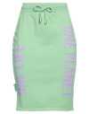 Dsquared2 Woman Mini Skirt Light Green Size Xs Cotton, Elastane