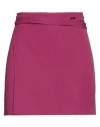 Dsquared2 Woman Mini Skirt Magenta Size 2 Acetate, Viscose