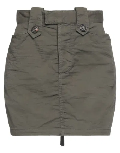 Dsquared2 Mini Skirts In Green