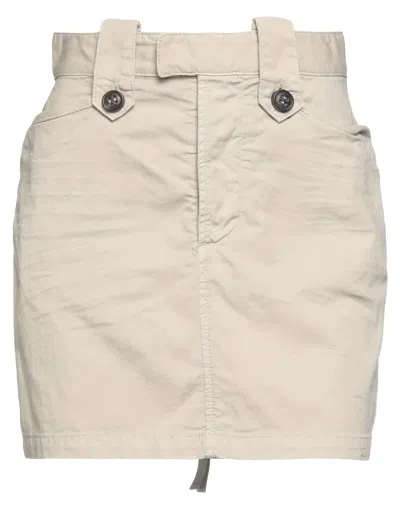 Dsquared2 Mini Skirts In Beige