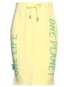 Dsquared2 Woman Mini Skirt Yellow Size S Cotton