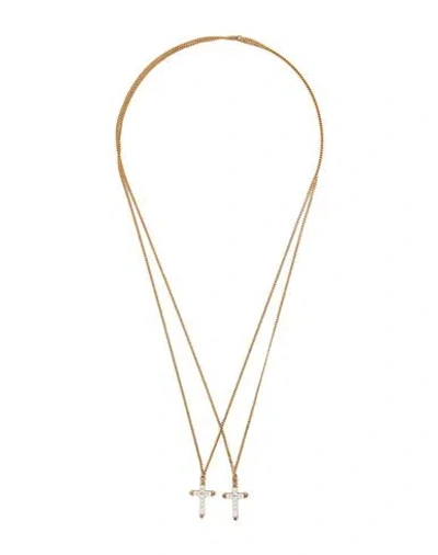 Dsquared2 Woman Necklace Gold Size - Metal