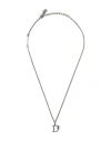 Dsquared2 Woman Necklace Silver Size - Metal In Silver