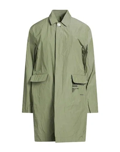 Dsquared2 Woman Overcoat & Trench Coat Military Green Size 16 Polyester, Polyamide