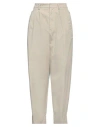 Dsquared2 Woman Pants Beige Size 6 Cotton, Polyester