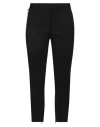 Dsquared2 Woman Pants Black Size 10 Virgin Wool, Elastane In Black