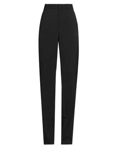 Dsquared2 Woman Pants Black Size 4 Polyester, Virgin Wool, Elastane