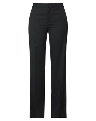 Dsquared2 Woman Pants Black Size 4 Polyester, Virgin Wool, Elastane