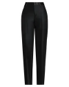 Dsquared2 Woman Pants Black Size 4 Virgin Wool, Silk In Black