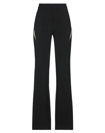 Dsquared2 Woman Pants Black Size 6 Polyester, Polyurethane