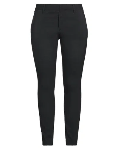 Dsquared2 Woman Pants Black Size 2 Polyester, Virgin Wool, Elastane