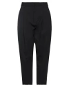 Dsquared2 Woman Pants Black Size 6 Virgin Wool, Elastane In Black