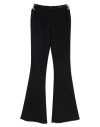 Dsquared2 Woman Pants Black Size 8 Polyester, Elastane, Glass, Plastic In Black