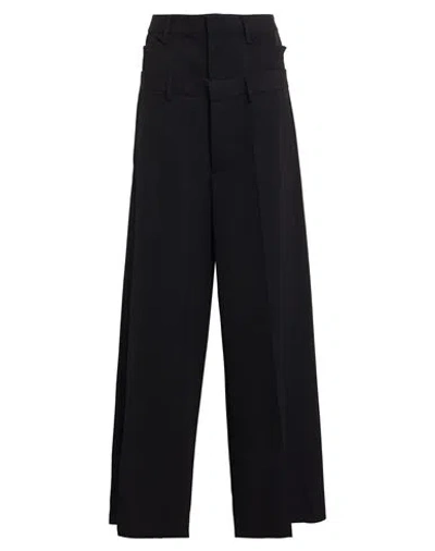 DSQUARED2 DSQUARED2 WOMAN PANTS BLACK SIZE 4 VIRGIN WOOL