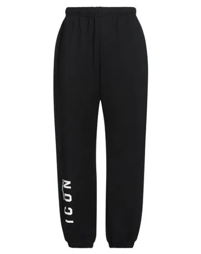 DSQUARED2 DSQUARED2 WOMAN PANTS BLACK SIZE L COTTON