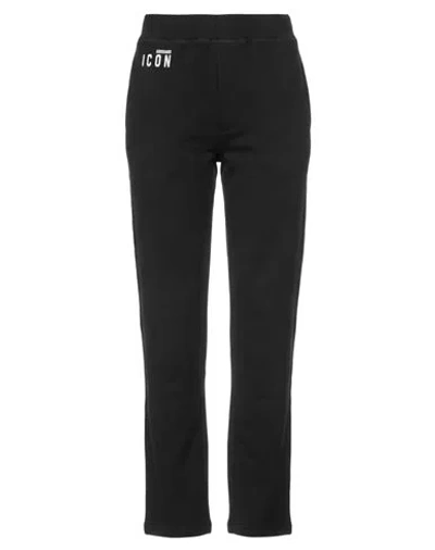 Dsquared2 Woman Pants Black Size Xxs Cotton