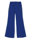 Dsquared2 Woman Pants Bright Blue Size 10 Polyester, Polyurethane