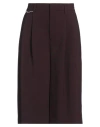 Dsquared2 Woman Pants Burgundy Size 2 Polyester, Polyurethane In Red