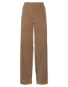 Dsquared2 Woman Pants Camel Size 6 Cotton, Elastane In Beige