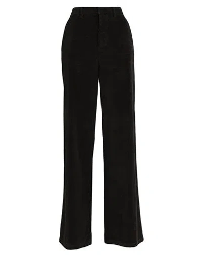 Dsquared2 Woman Pants Dark Brown Size 6 Cotton, Elastane