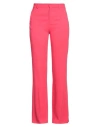 Dsquared2 Woman Pants Fuchsia Size 4 Viscose, Elastane In Pink