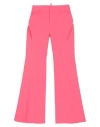 Dsquared2 Woman Pants Fuchsia Size 8 Polyester, Polyurethane In Pink